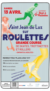 Course pour adultes et enfants : "Saint-Jean-de-Luz sur roulettes"