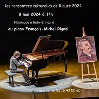 Recital piano : hommage à Gabriel Fauré