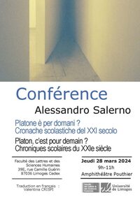 Conférence Alessandro Salerno