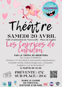 Théâtre Les Caprices de Cupidon par la Tropa de Brentona