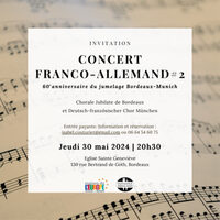 Concert franco-allemand #2