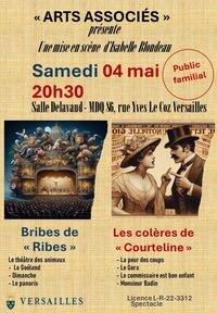 Théâtre - Les Bribes de Ribes et Les Colères de Courteline