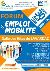Forum "Emploi & Mobilité" à Lavardac
