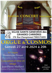Concert "Orgue et Cosmos"
