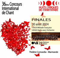 36ème Concours International de Chant - Finales