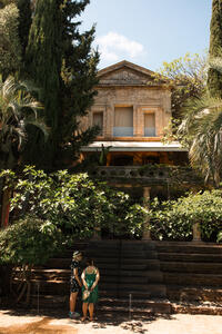 Visites guidées des jardins de la villa Romaine