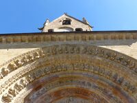 Visite guidée du portail de l'Eglise Sainte-Foy