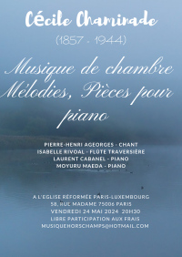 Cécile Chaminade et sa musique