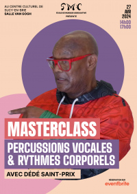 Atelier percussions vocales  et rythmes corporels