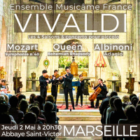 Ensemble Musicâme France Vivaldi, Queen, Albinoni, Mozart, Bach