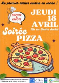 Atelier Cuisine "Popote et Papote: soirée pizzaiolo !
