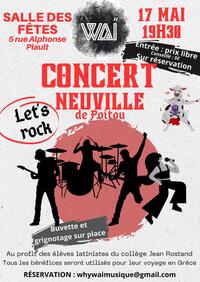 Concert Let's Rock - Neuville de Poitou