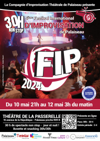 Spectacle FIP 2024, 30h d'improvisation non stop !