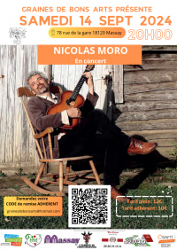 Nicolas Moro en concert