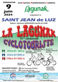 La Lagunak cyclotouriste