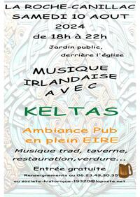 Musique Irlandaise avec Keltas