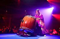Spectacle de tambours japonais