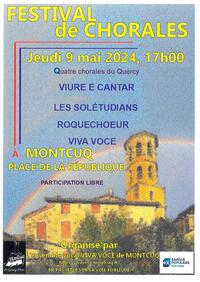 Festival des chorales à Montcuq
