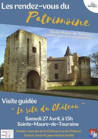 Visite guidée du château de Sainte-Maure-de-Touraine