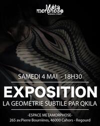 Exposition "La Géométrie subtile par Qkila"