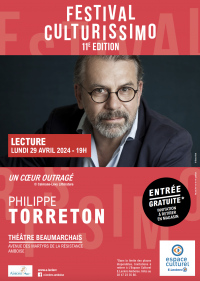 Festival Culturissimo : Philippe Torreton lit Un coeur outragé à Amboi