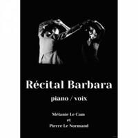 Barbara, piano/voix