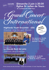 Grand Concert Gratuit à Saint Julien de Tours  Franco-USA
