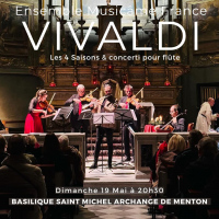 Concert 100% Vivaldi à Menton : Les 4 Saisons & concerti pour flûte