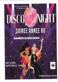 Soirée année 80, disco