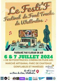 Festi'F Festival de Food trucks de Wattrelos