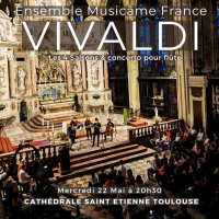 Concert 100% Vivaldi à Toulouse : Les 4 Saisons & concerti pour flûte