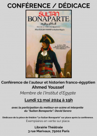 Conférence sur Napoléon et l'Égypte