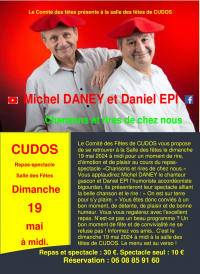 Michel DANEY et Daniel Epi à CUDOS