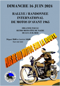 34ème Randonnée Internationale en motos anciennes