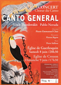 Concert Canto General - église Crozon - 17h30