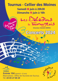 Concerts annuels chorale les baladins du Tournugeois
