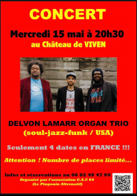 Concert jazz-groovy / Delvon Lamar organ trio