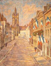 Visite de l'exposition "Monet-Duhem, l'impressionnisme à Douai"