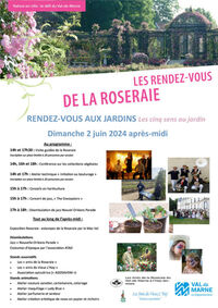Conférence sur les collections végétales de la Roseraie du Val-de-Marne