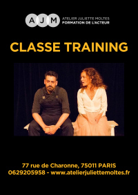 Intégrez la prestigieuse Classe Training de théâtre