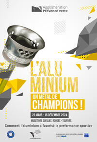 Visite commentée de l'exposition « L'aluminium, un métal de champions !»