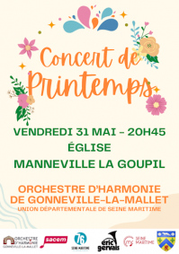 Concert de Printemps 2024 - Manneville la Goupil