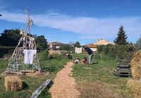 Fête des jardins partagés de l'Oustal du Joatier par l'Association TETRIS