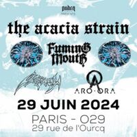 Acacia Strain, Fuming Mouth, Aro Ora +Guest 29.06 @O29 (Paris)