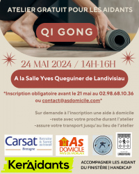 Atelier Qi Gong pour les aidants