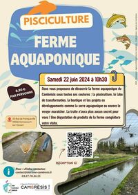 🐟🌱 Visite découverte de la ferme aquaponique du Cambrésis 🚜🌿