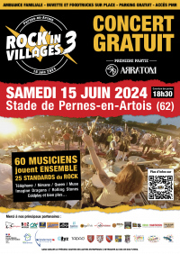 Rock'in Villages 3, l’événement Rock en Hauts-de-France !