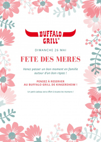 Fête des mères chez Buffalo Grill
