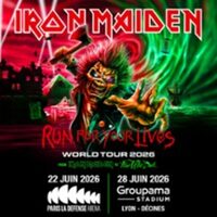 Iron Maiden - Run For Your Lives World Tour 2026 à Décines-Charpieu
