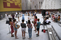 Ballade de sardane à Perpignan